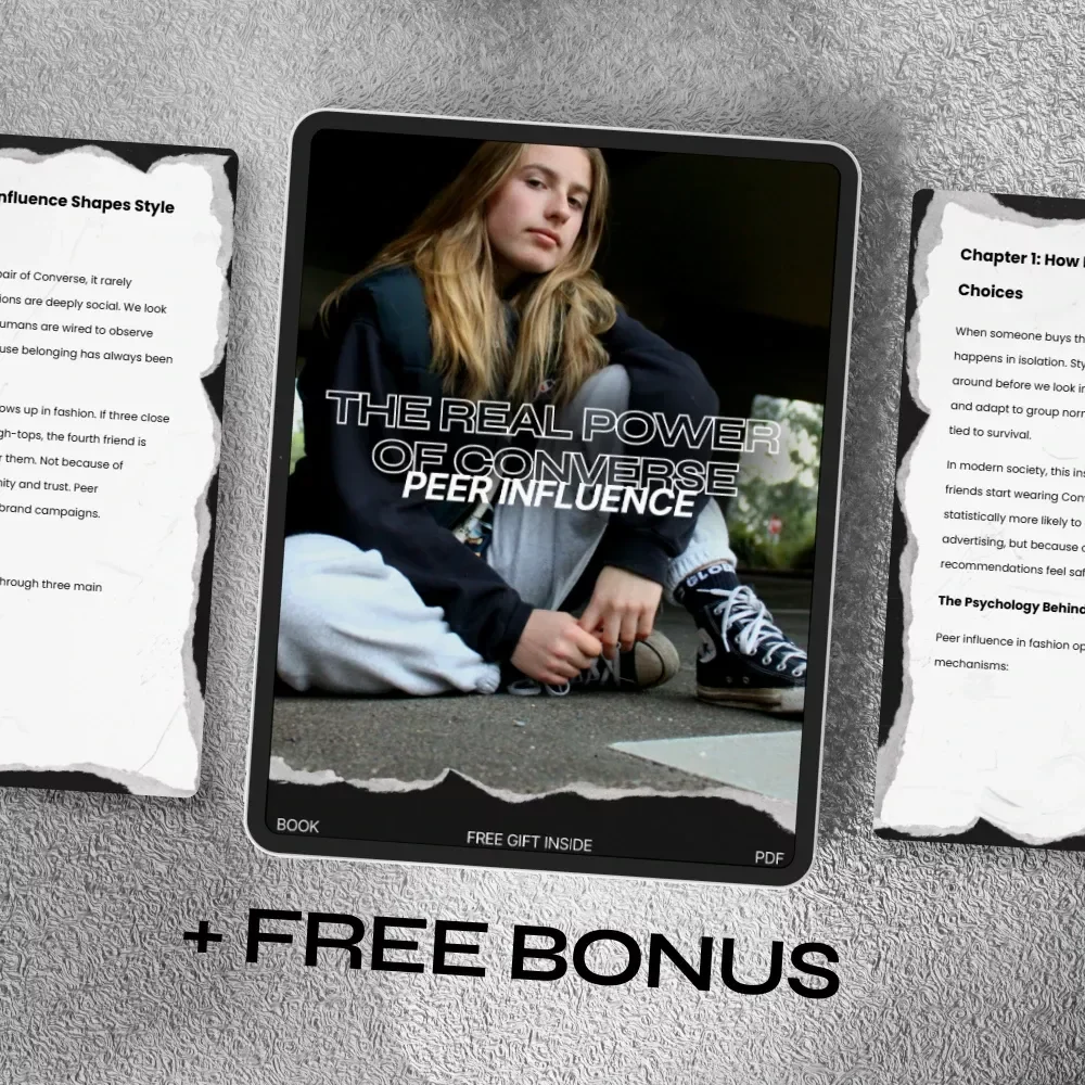 The Real Power of Converse Peer Influence eBook - Discover How Converse Shoes Shape Style, Confidence, and Social Dynamics