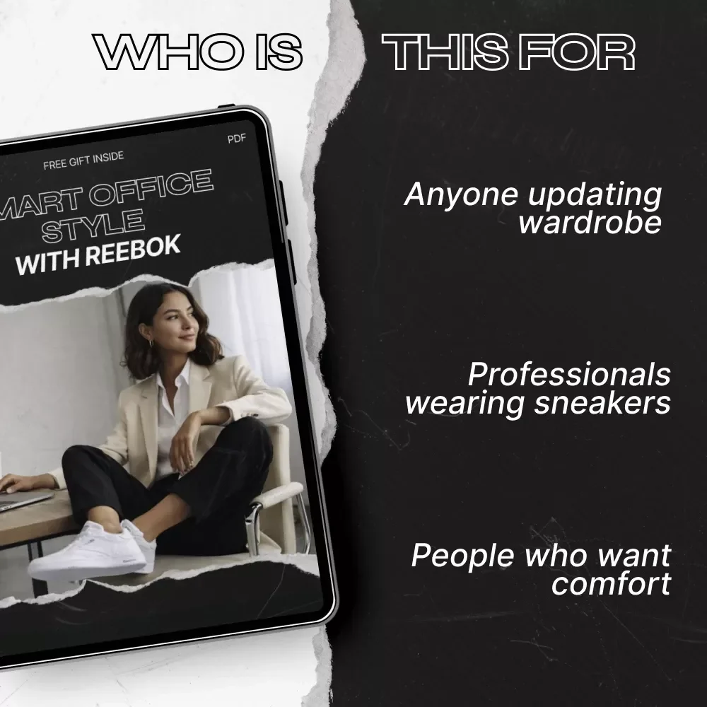 Smart Office Style with Reebok – The Ultimate Guide to reebok office casual outfits for Modern Professionals, Sneaker Workwear Styling eBook