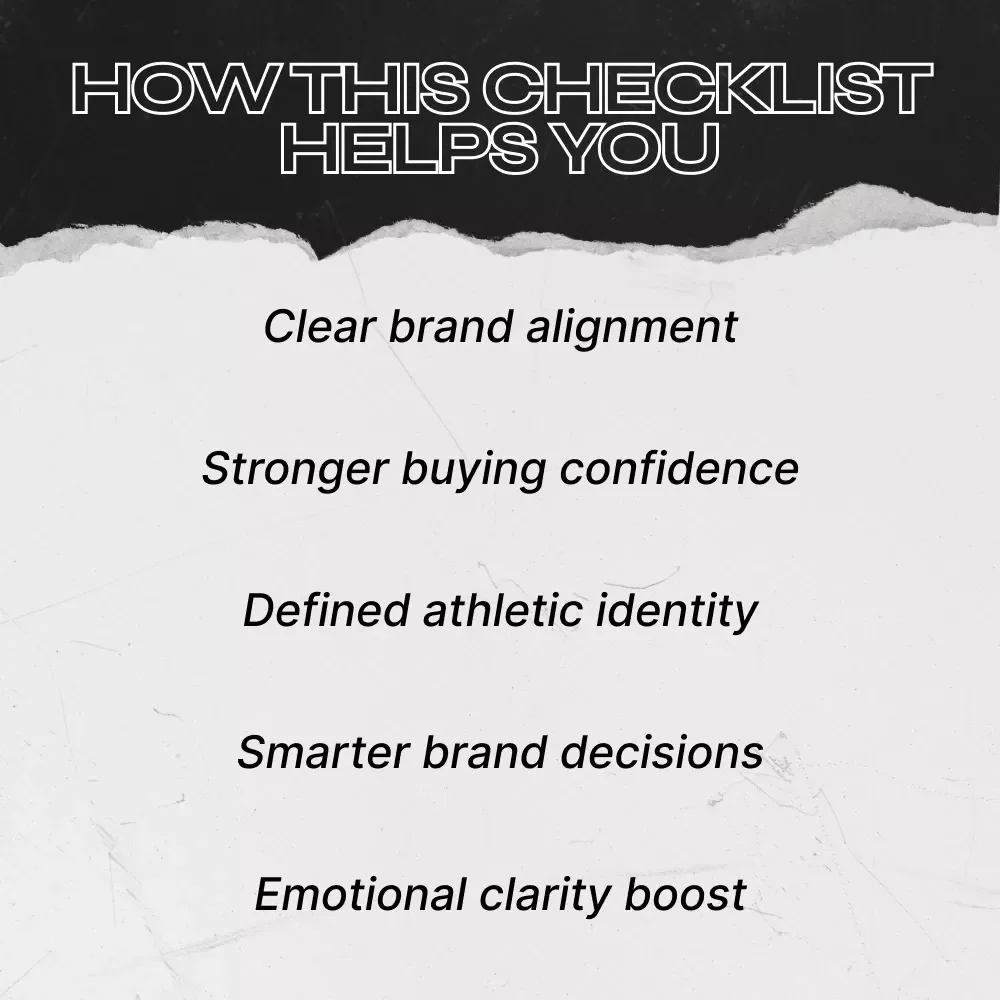 New Balance Sport Image Comparison Checklist – Athlete Brand Identity Guide & new balance sport image comparison Digital Download