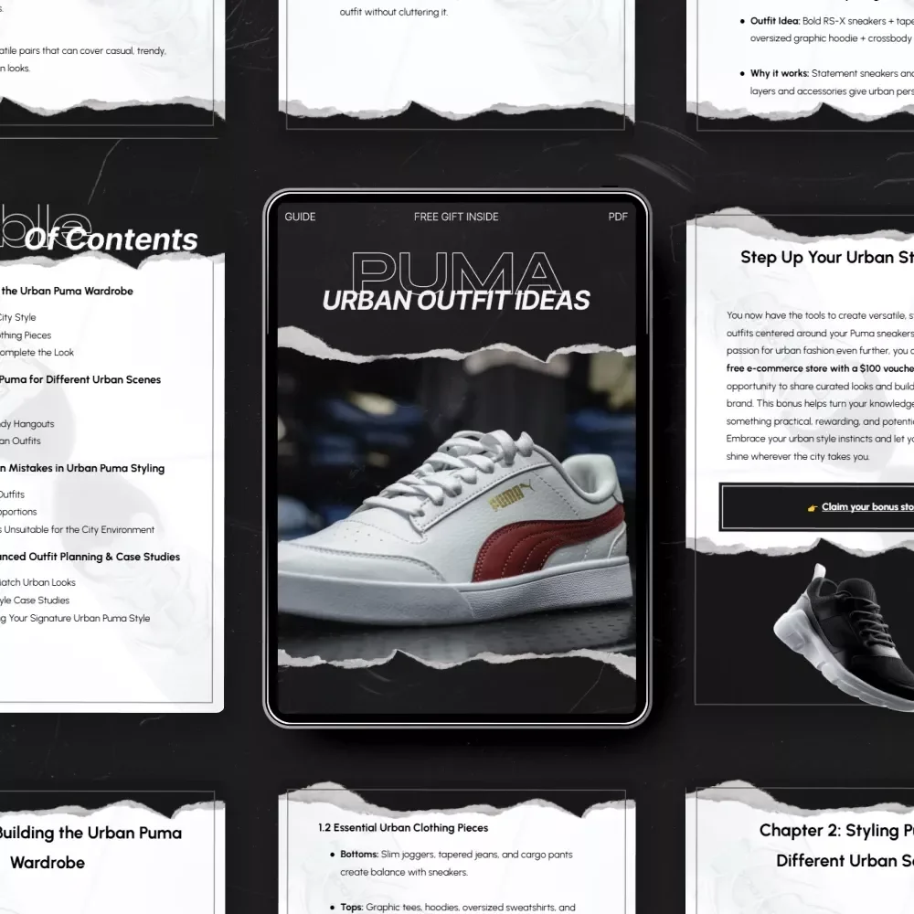 Puma Urban Outfit Ideas Guide: Styling Your Puma Sneakers for Every Urban Occasion