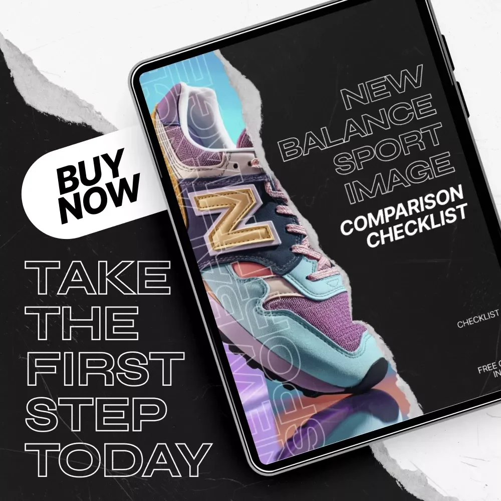New Balance Sport Image Comparison Checklist – Athlete Brand Identity Guide & new balance sport image comparison Digital Download