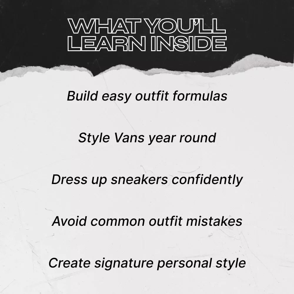 Vans Outfit Ideas – Complete Style Guide with Casual, Smart Casual & Seasonal Vans Outfit Ideas for Everyday Confidence
