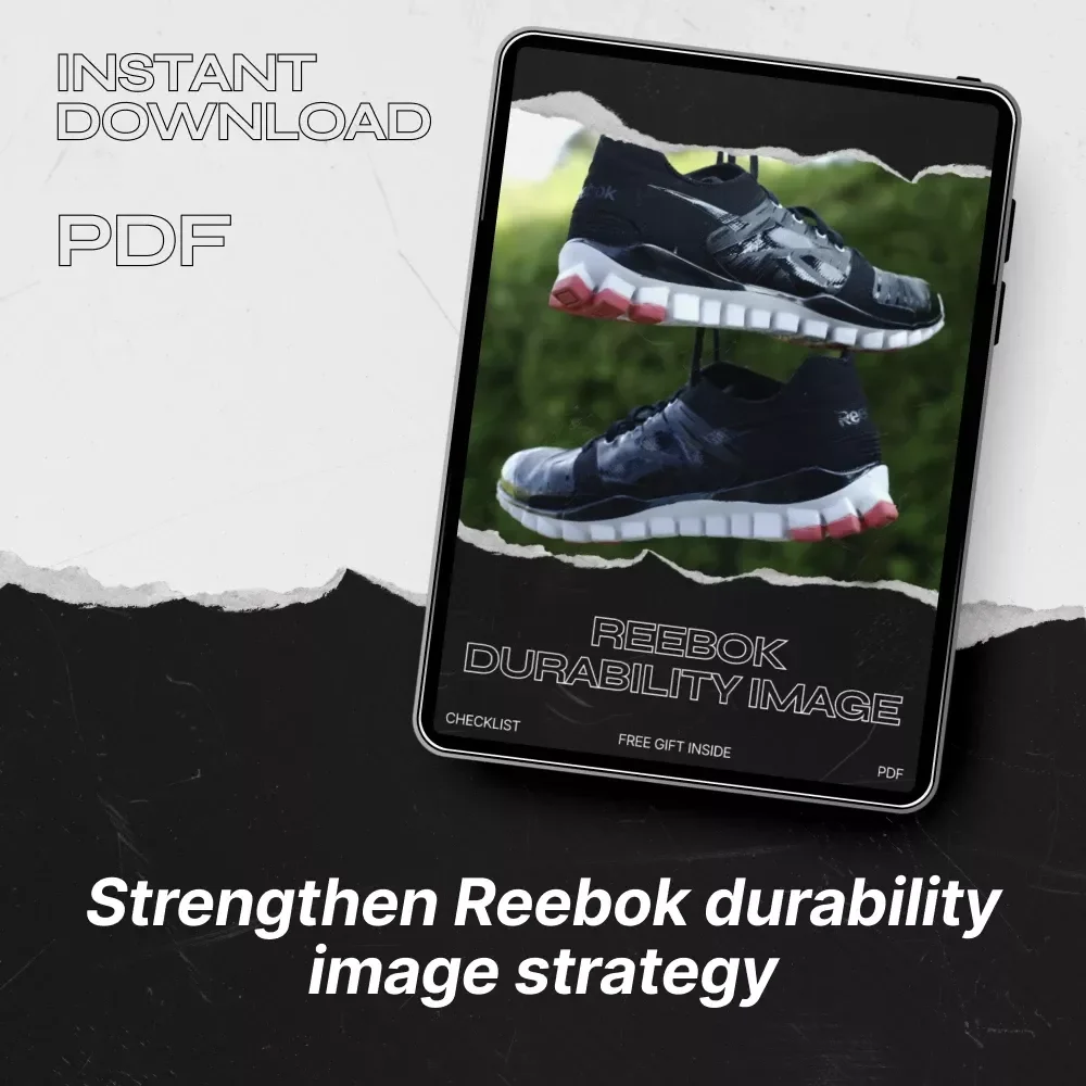 Reebok Durability Image Checklist – Reebok Durability Image Brand Evaluation Guide for Long-Lasting Performance & Reliability Strategy – Digital Download