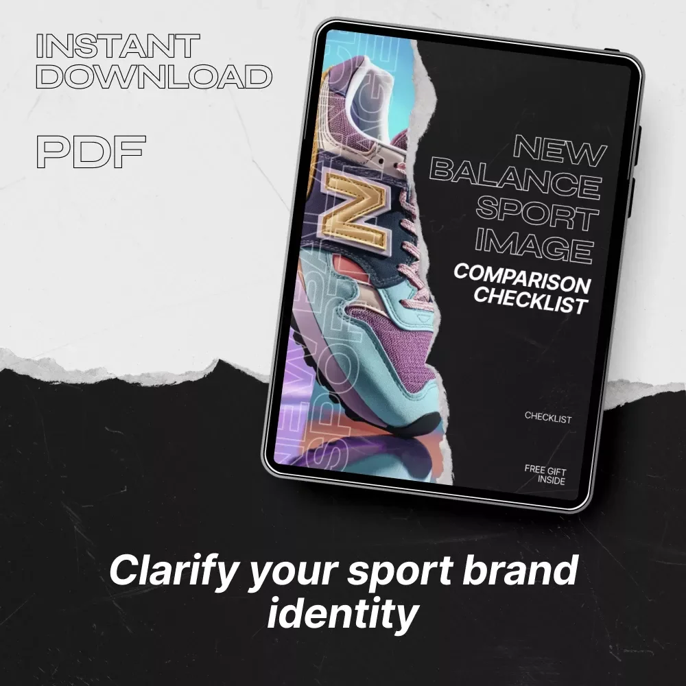 New Balance Sport Image Comparison Checklist – Athlete Brand Identity Guide & new balance sport image comparison Digital Download