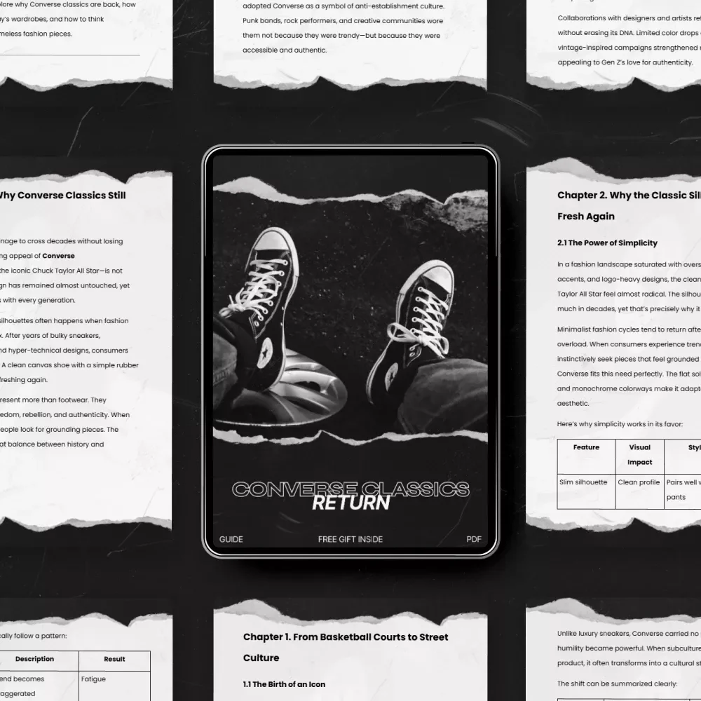 Converse Classics Return: The Ultimate Guide to Converse Classic Style Revival
