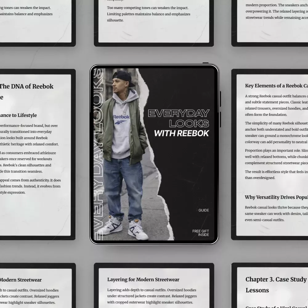 Everyday Looks with Reebok – The Ultimate Guide to Reebok Casual Fashion Looks, Effortless Streetwear Styling & Modern Outfit Inspiration