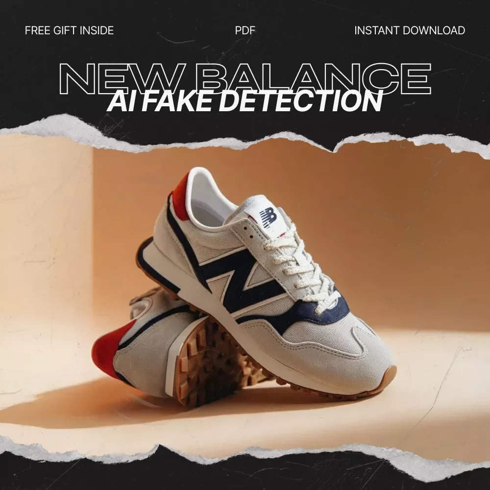 AI Fake Detection Checklist for New Balance Sneakers | AI Fake Detection New Balance Guide for Buyers, Resellers & Collectors | Digital Download Authenticity Checklist