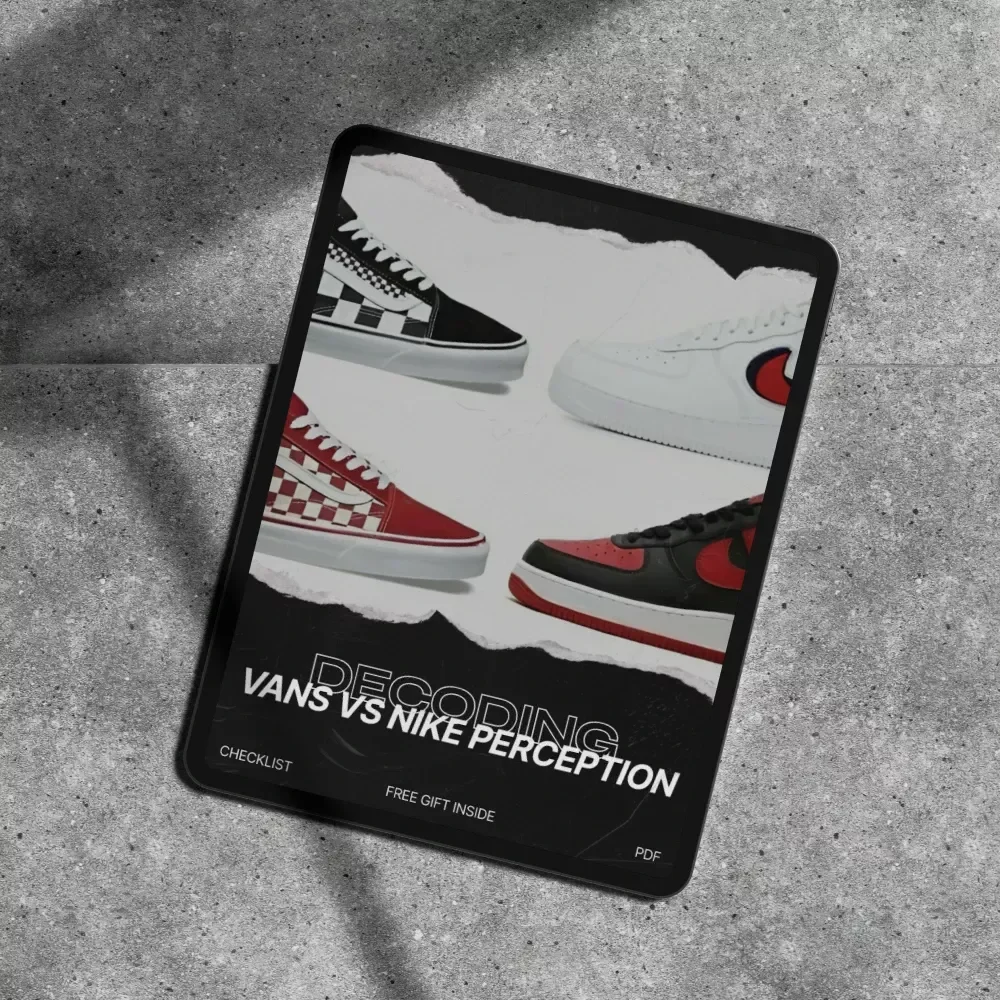 Decoding Vans vs Nike Perception Checklist | Ultimate vans vs nike perception Brand Image & Style Comparison Guide | Digital Download for Marketers, Resellers & Sneaker Enthusiasts