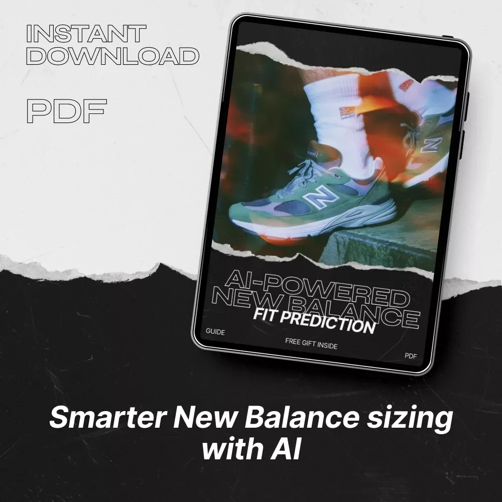 AI-Powered New Balance Fit Prediction Guide | ai fit prediction new balance Sneaker Sizing eBook for Perfect Online Fit