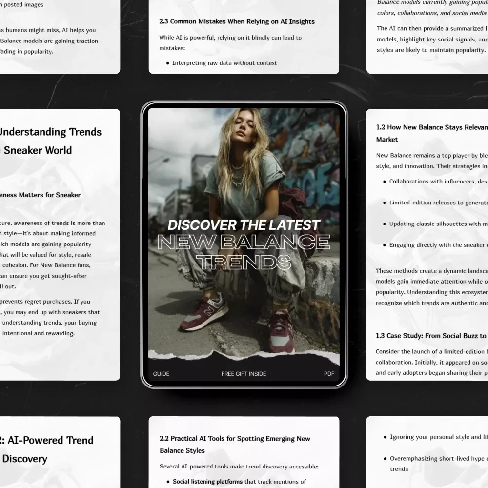 Discover the Latest New Balance Trends – AI New Balance Trend Discovery Guide for Sneakerheads, Resellers & Fashion Enthusiasts