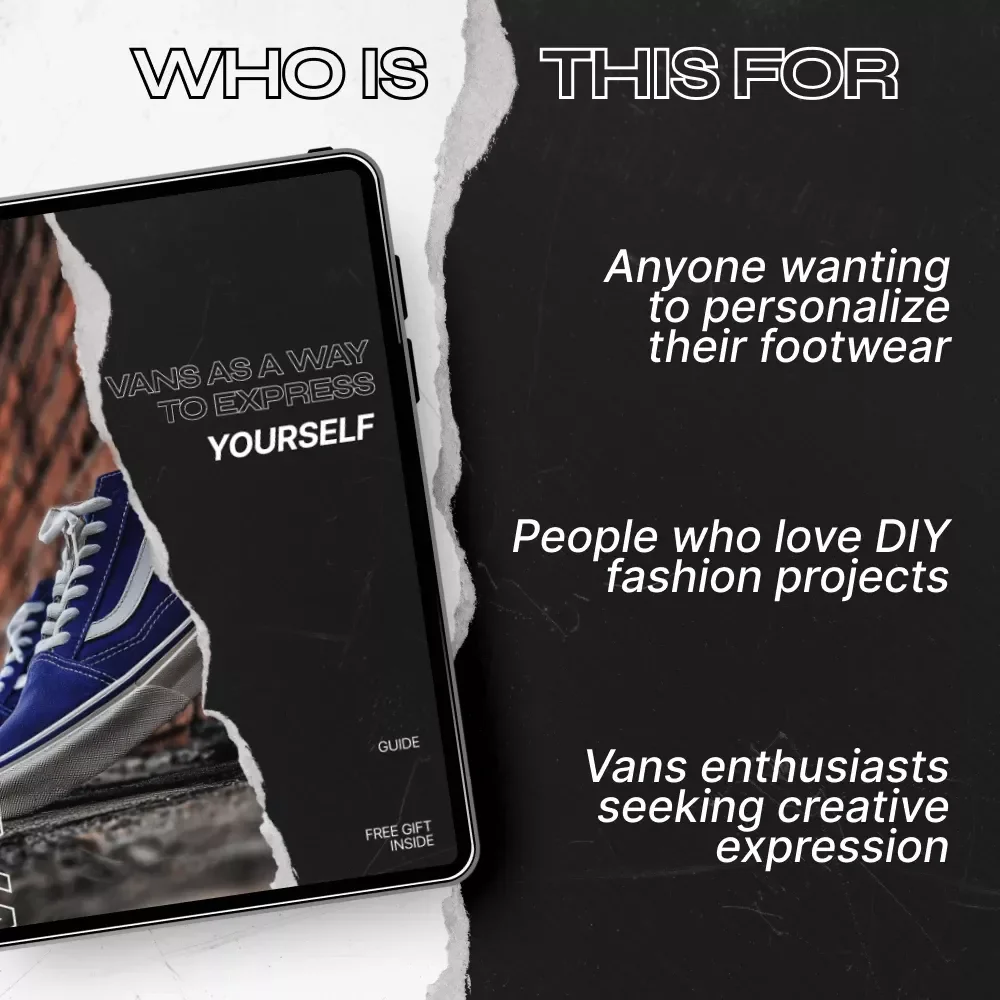 Vans as a Way to Express Yourself: A Guide to Identity and Personal Expression through Footwear