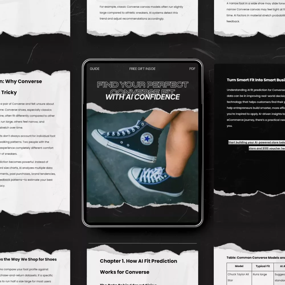 Find Your Perfect Converse Fit with AI Confidence – Ultimate Guide to AI Fit Prediction for Converse