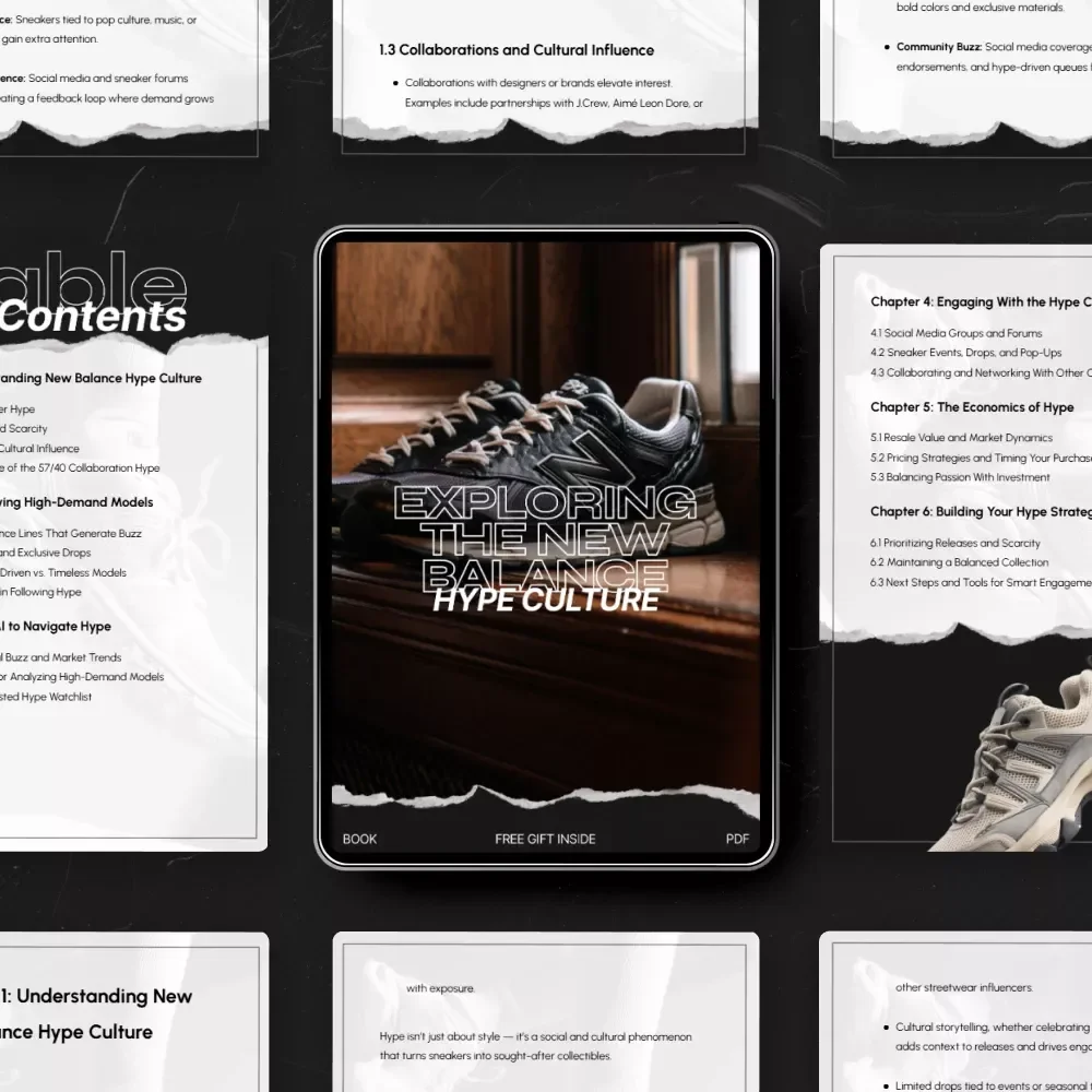 Exploring the New Balance Hype Culture eBook: Your Ultimate Guide to Sneaker Trends, AI Insights, and Smart Strategy
