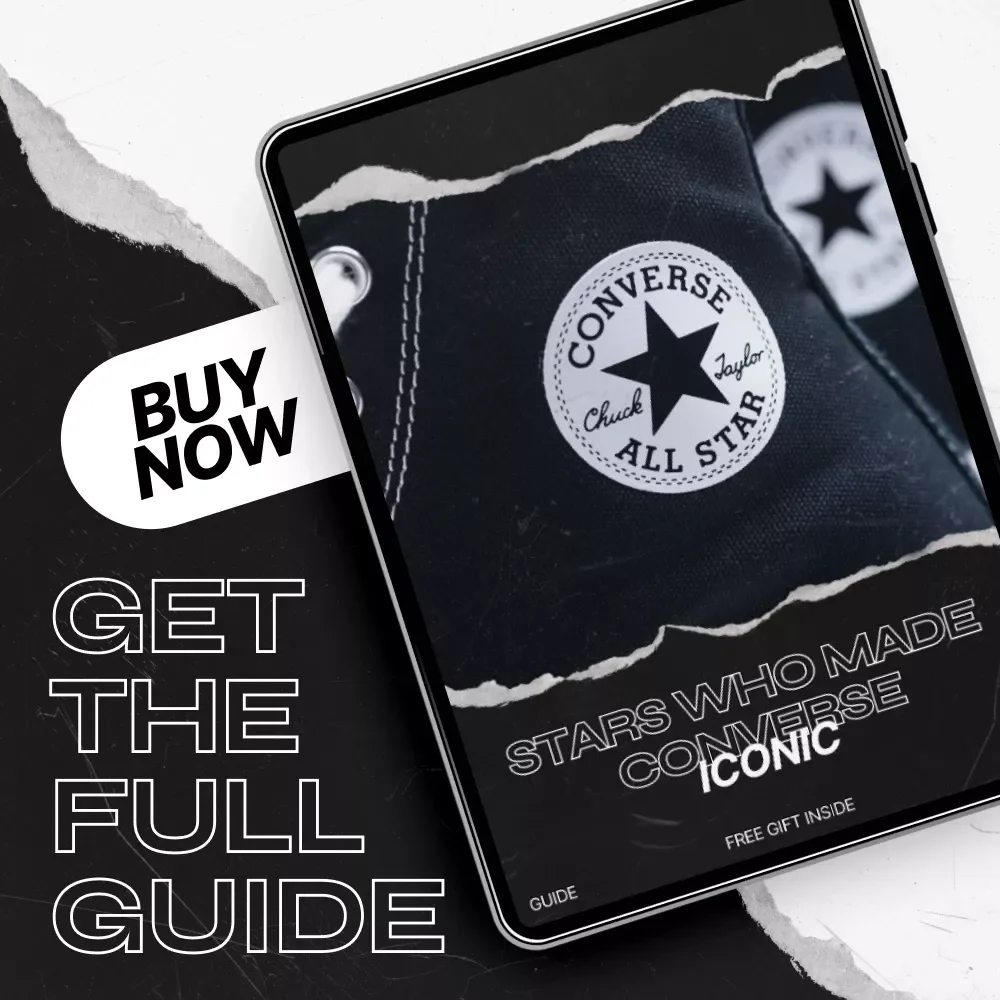 Stars Who Made Converse Iconic: A Guide to Celebrity Influence on Converse Sneakers