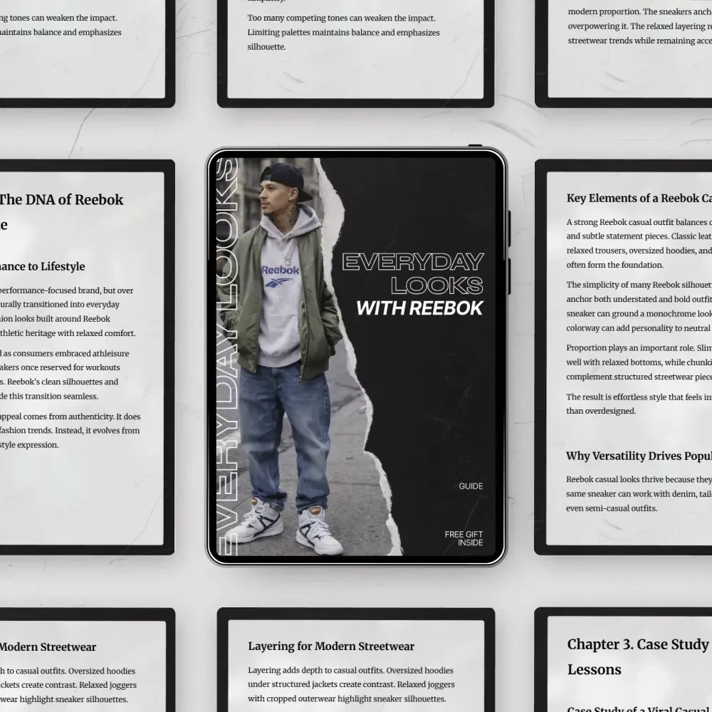 Everyday Looks with Reebok – The Ultimate Guide to Reebok Casual Fashion Looks, Effortless Streetwear Styling & Modern Outfit Inspiration
