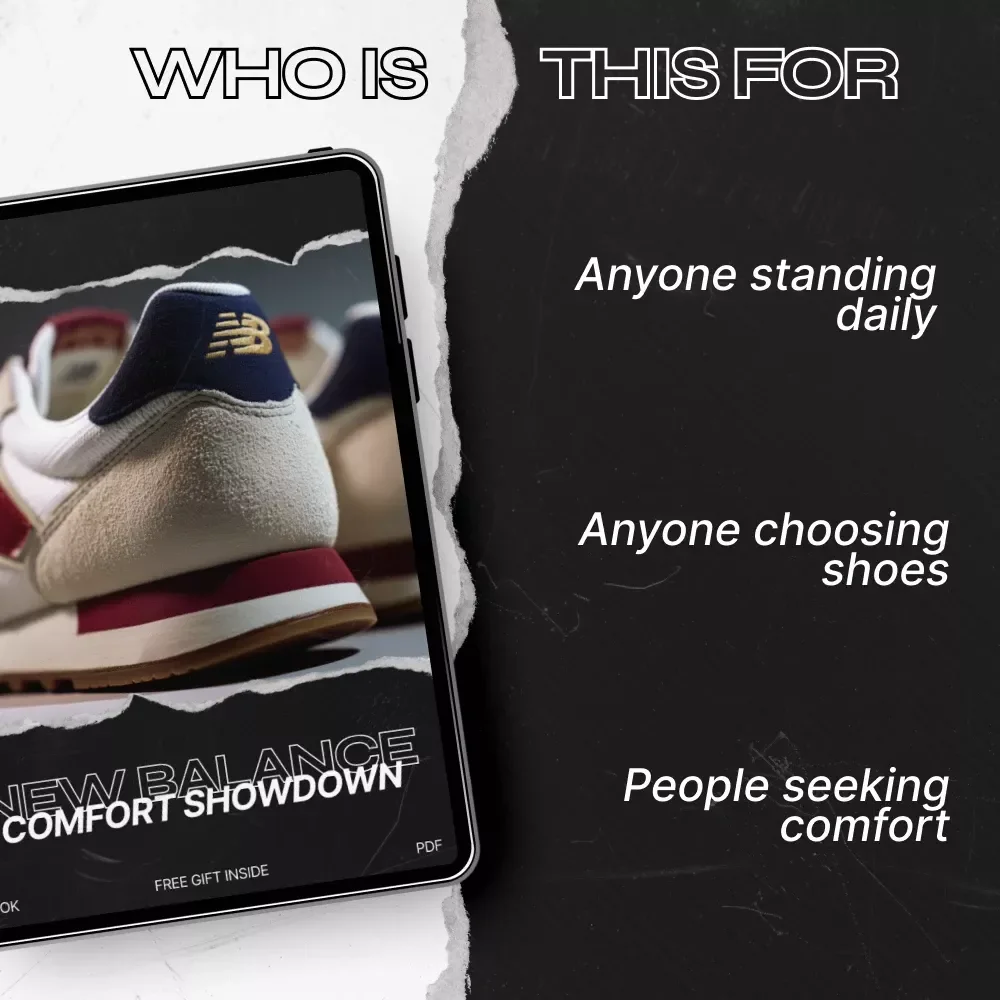 New Balance Comfort Showdown – The Ultimate New Balance Comfort Comparison eBook for Walking, Running & All-Day Support Guide