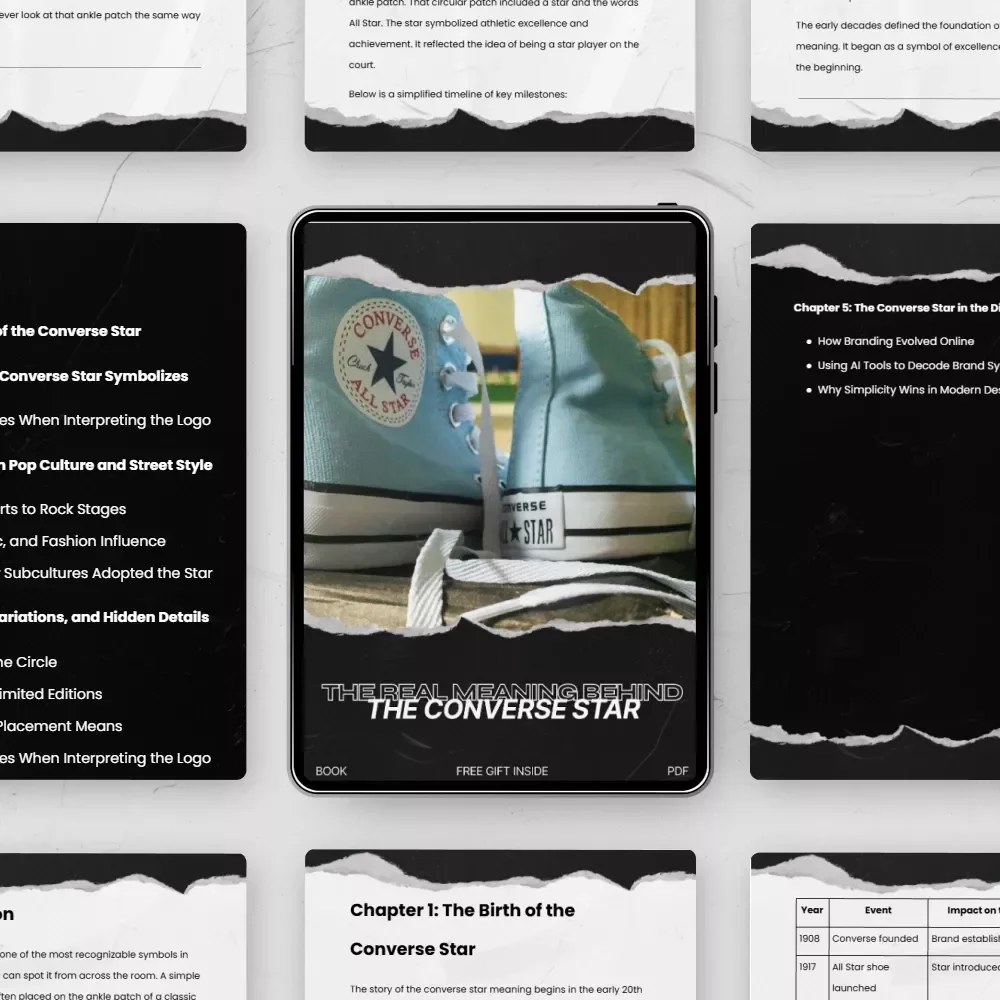 The Real Meaning Behind the Converse Star: Unraveling the Secrets of a Legendary Logo - eBook Download