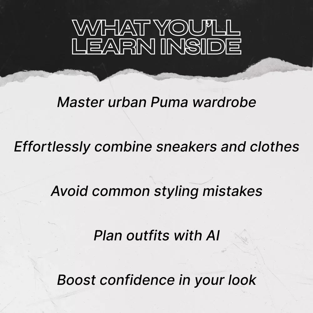 Puma Urban Outfit Ideas Guide: Styling Your Puma Sneakers for Every Urban Occasion