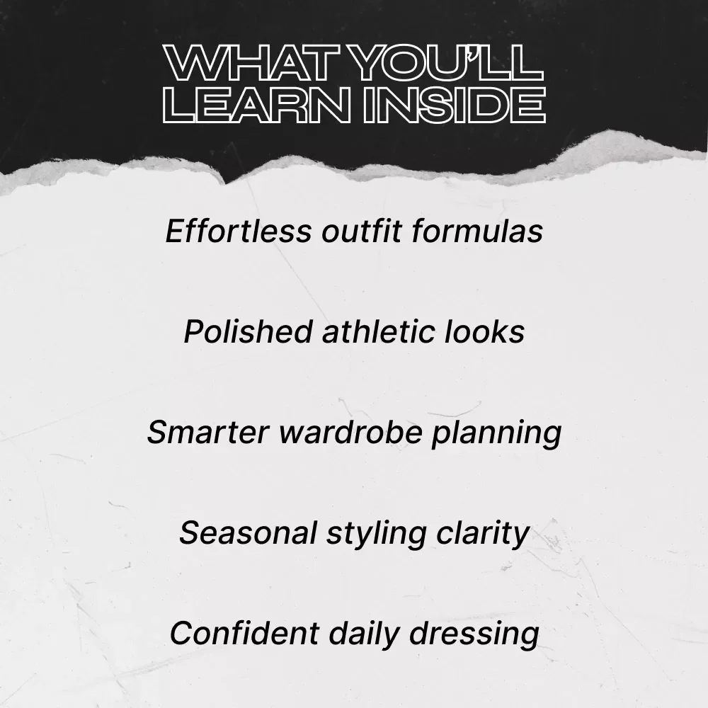 Reebok Smart Casual Style – The Ultimate reebok smart casual style eBook Guide to Modern Athletic Smart Casual Fashion, Capsule Wardrobe & Outfit Planning