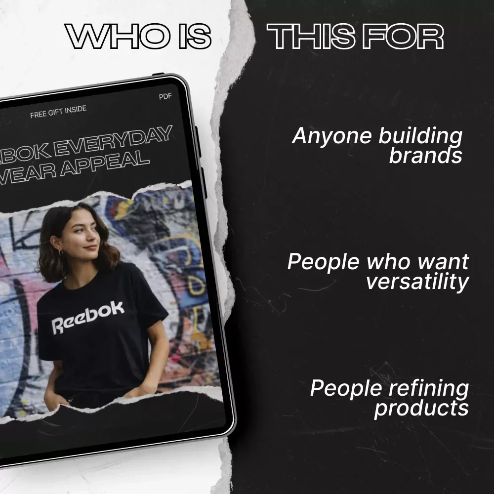 Reebok Everyday Wear Appeal Checklist | reebok everyday wear appeal Lifestyle Brand Evaluation Guide | Digital Download for Athletic to Casual Style Strategy