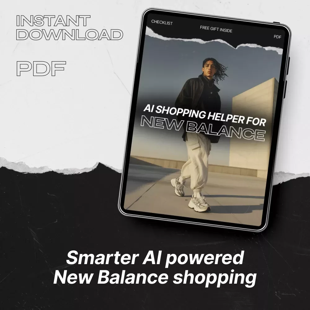 AI Shopping Helper for New Balance – AI Shopping Helper New Balance Checklist for Perfect Fit, Size Prediction & Outfit Pairing | Digital Download Guide