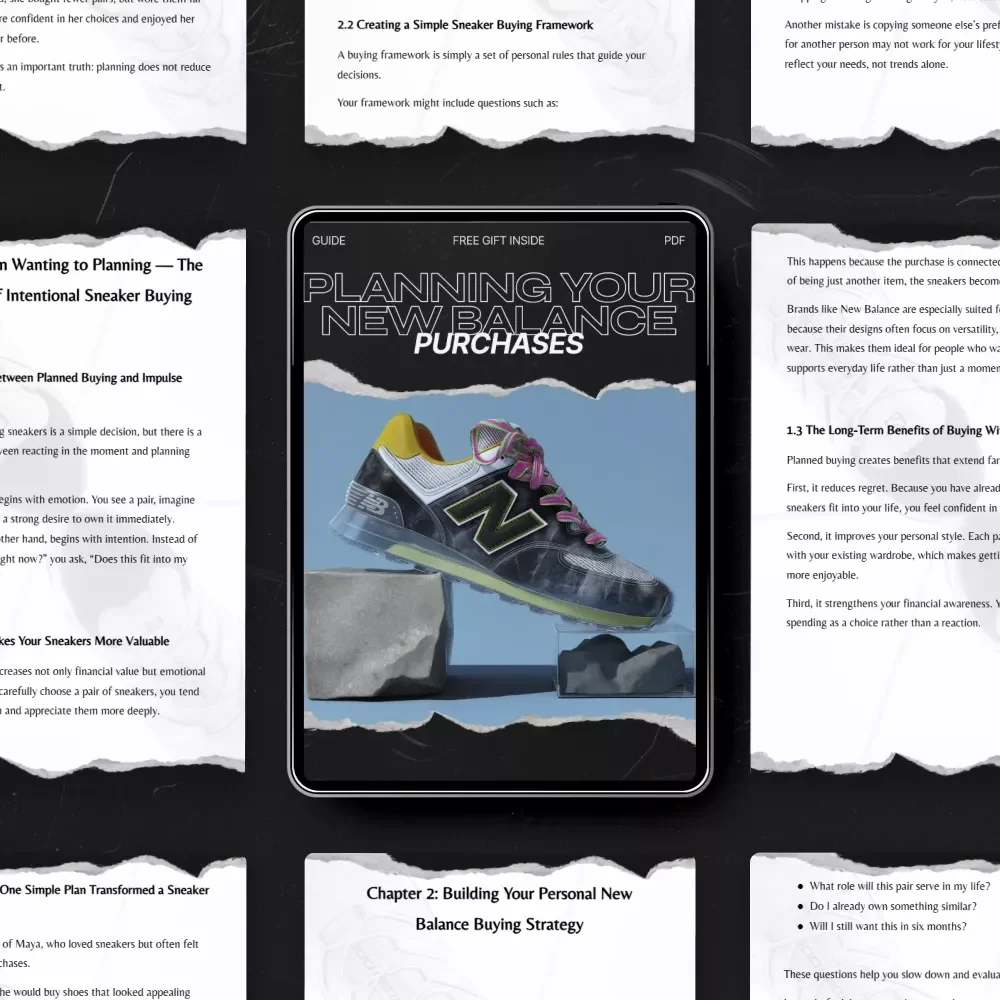 Planning Your New Balance Purchases – A Smart Guide to new balance planned buying, Intentional Sneaker Budgeting & Strategic Collection Building