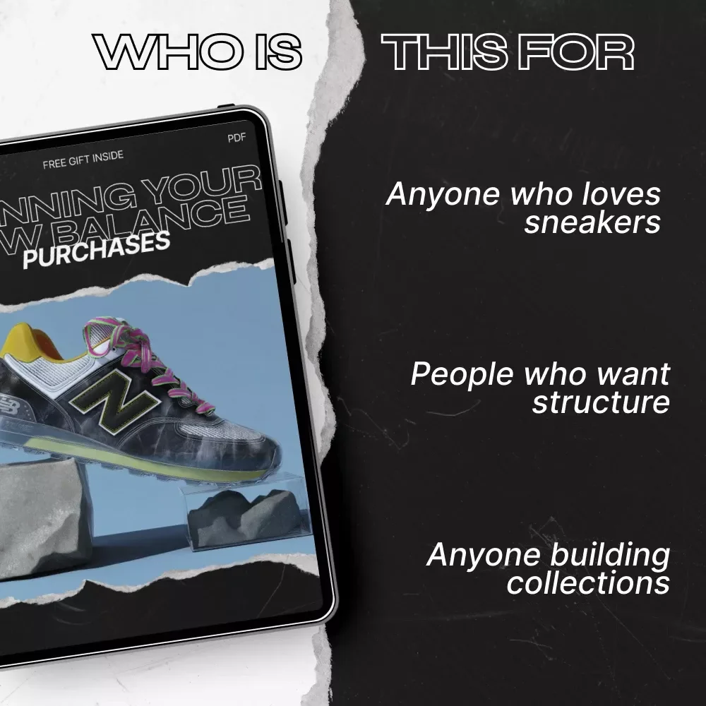 Planning Your New Balance Purchases – A Smart Guide to new balance planned buying, Intentional Sneaker Budgeting & Strategic Collection Building