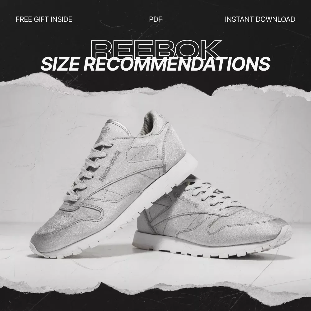AI Powered Reebok Size Recommendations | AI Size Recommendation Reebok Guide for Perfect Fit | Smart Sizing eBook & Checklist Download