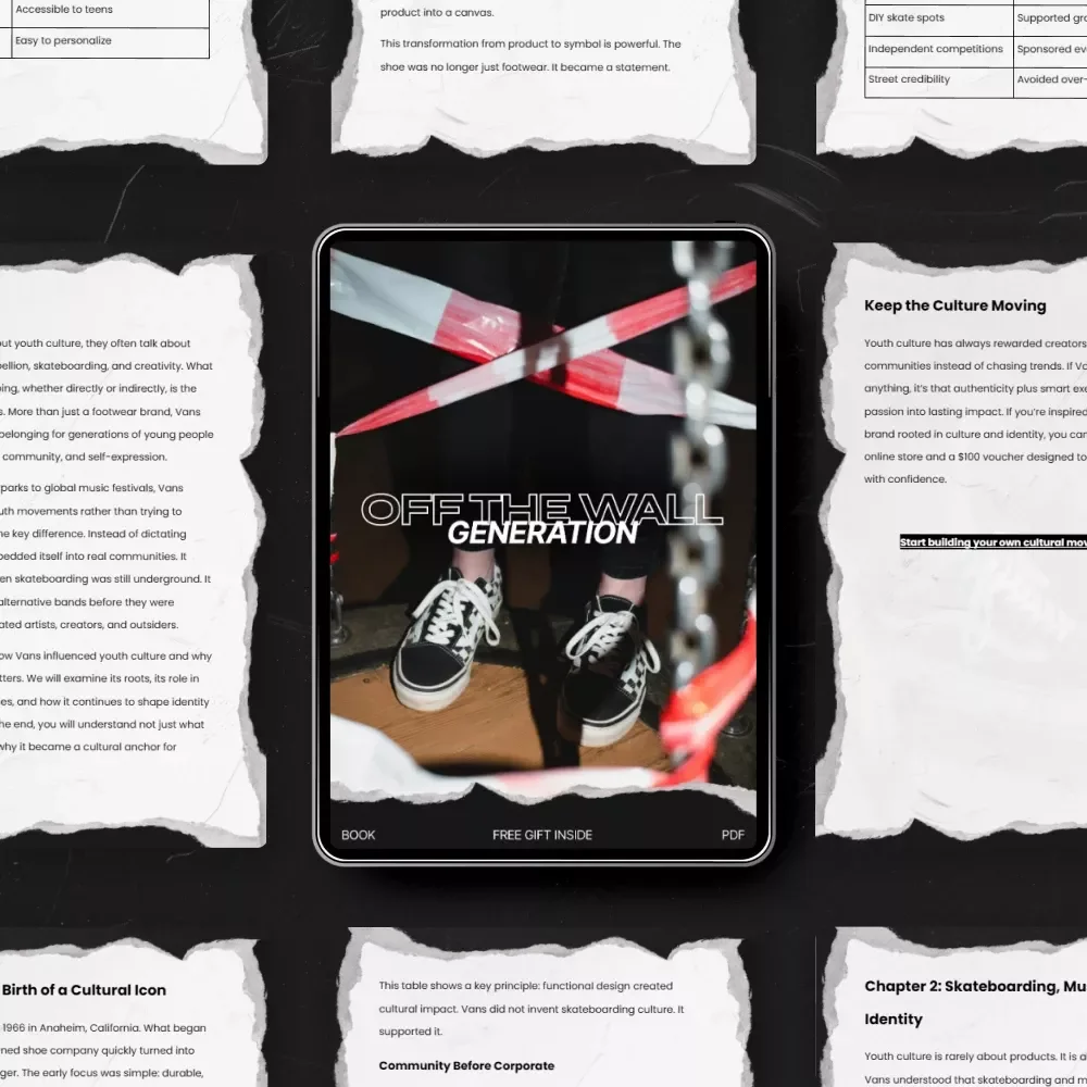 Off the Wall Generation: Vans Youth Culture Influence eBook Guide to Skateboarding, Music & Identity