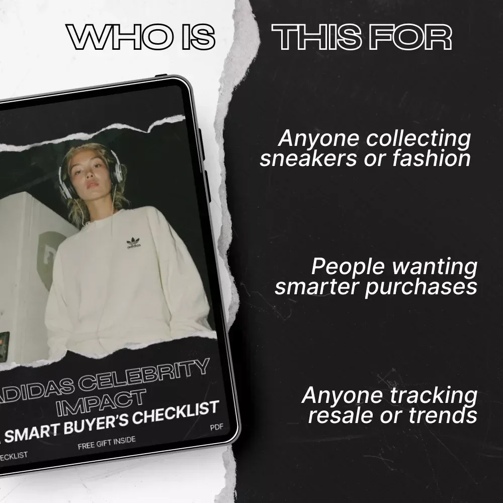 Adidas Celebrity Impact: A Smart Buyer’s Checklist – Insider Guide to Adidas Celebrity Impact, Scarcity, Resale & Hype