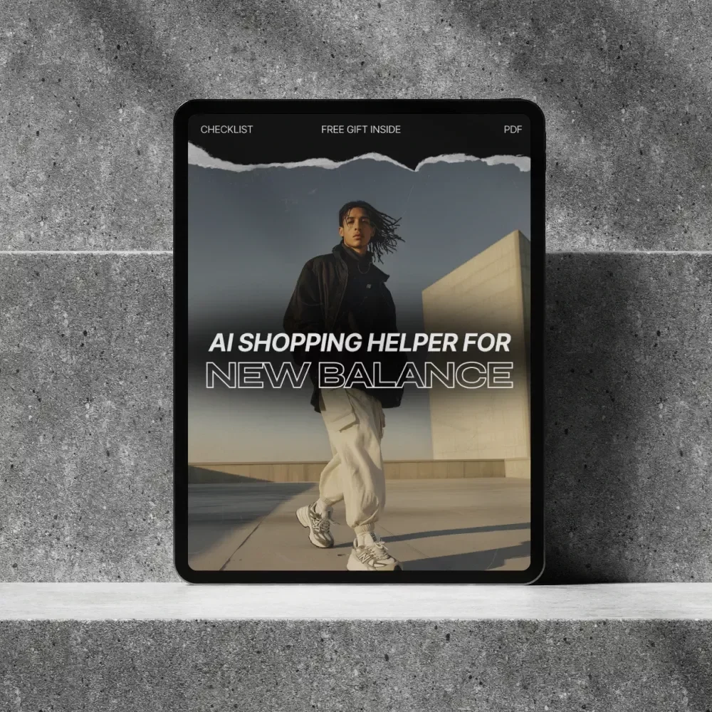 AI Shopping Helper for New Balance – AI Shopping Helper New Balance Checklist for Perfect Fit, Size Prediction & Outfit Pairing | Digital Download Guide