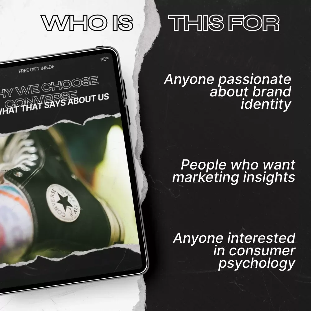 Why We Choose Converse and What That Says About Us - eBook Guide on Converse Buying Motivation
