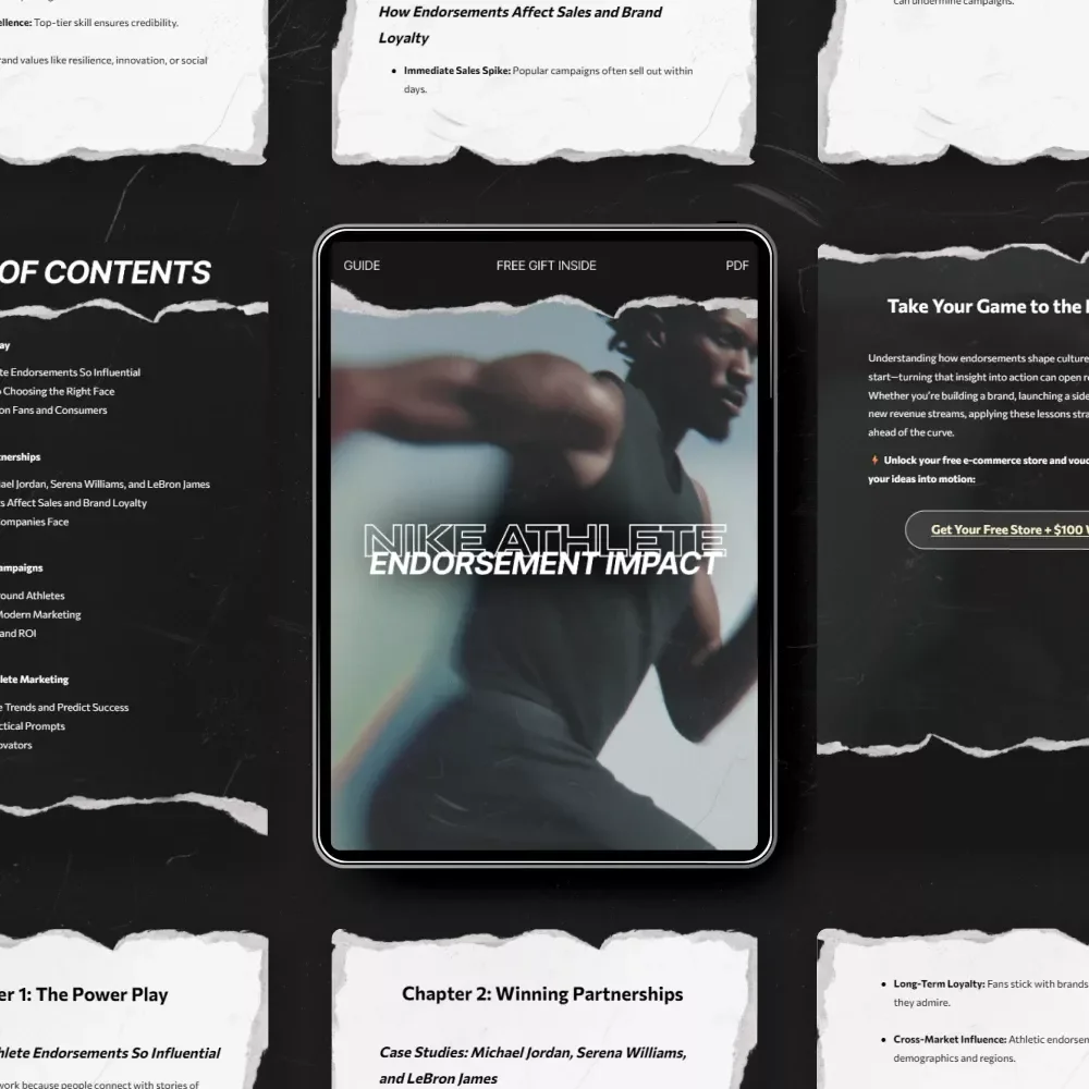 Nike Athlete Endorsement Impact Guide - Unlock the Secrets of Athlete Brand Influence and Marketing Success