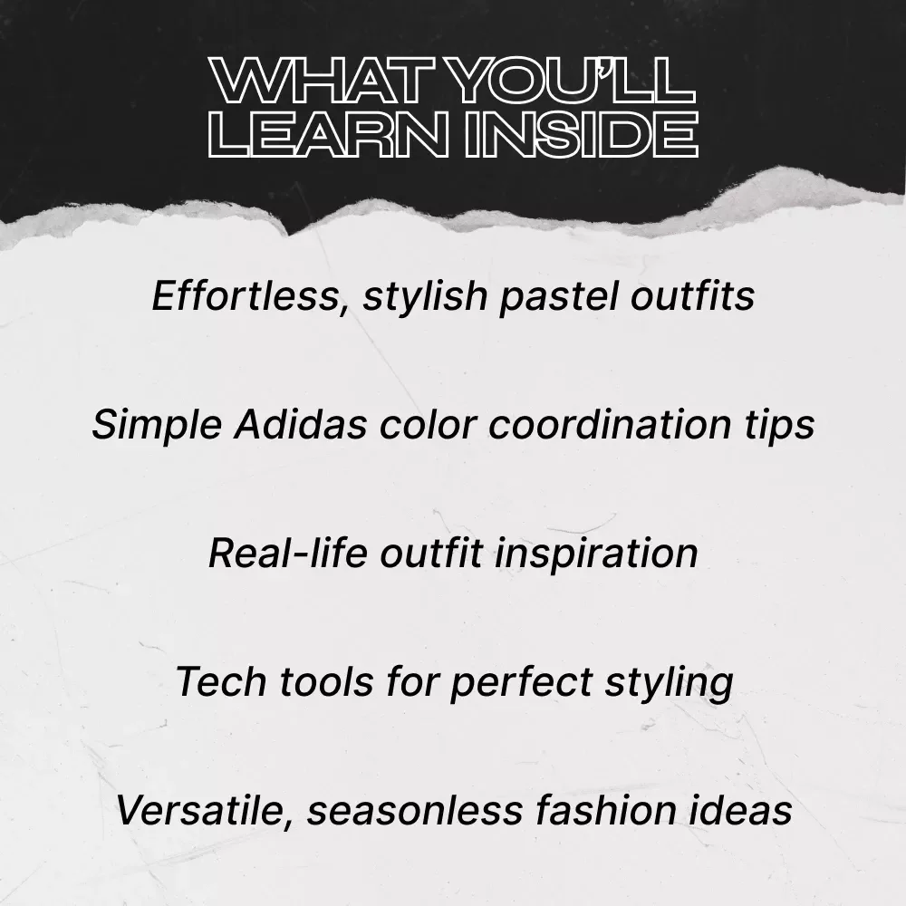 Your Guide to Adidas Pastel Outfits: Trendy & Versatile Outfit Ideas for Every Occasion