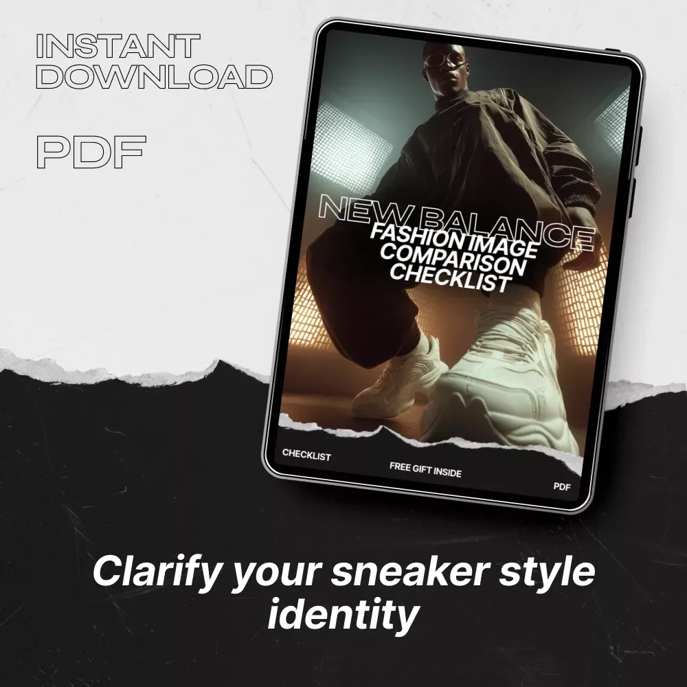 New Balance Fashion Image Comparison Checklist – New Balance Fashion Image Comparison Digital Download for Style Identity & Brand Perception Analysis