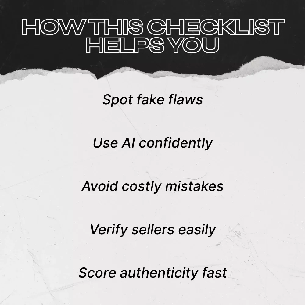 AI Fake Detection Checklist for New Balance Sneakers | AI Fake Detection New Balance Guide for Buyers, Resellers & Collectors | Digital Download Authenticity Checklist