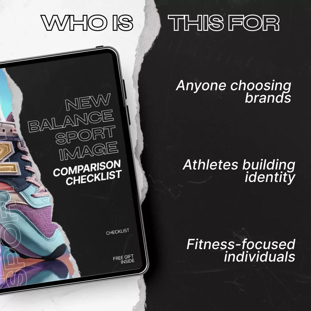 New Balance Sport Image Comparison Checklist – Athlete Brand Identity Guide & new balance sport image comparison Digital Download