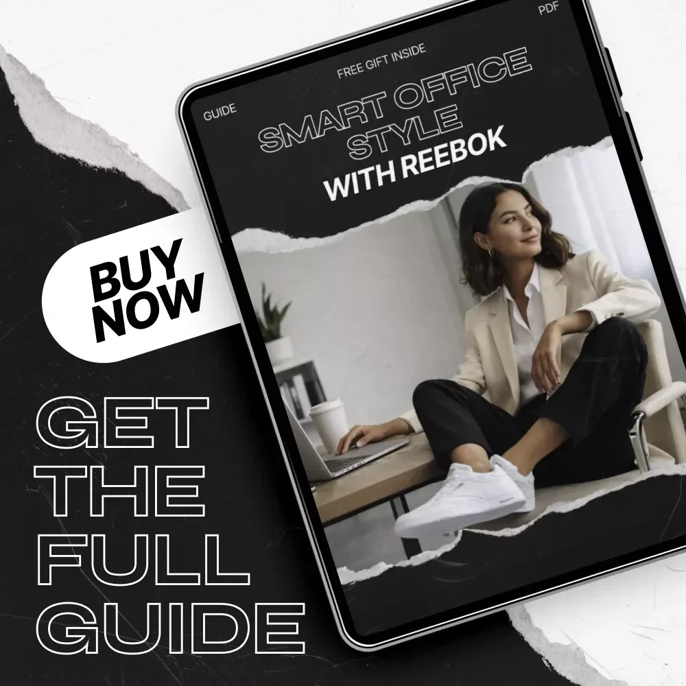 Smart Office Style with Reebok – The Ultimate Guide to reebok office casual outfits for Modern Professionals, Sneaker Workwear Styling eBook