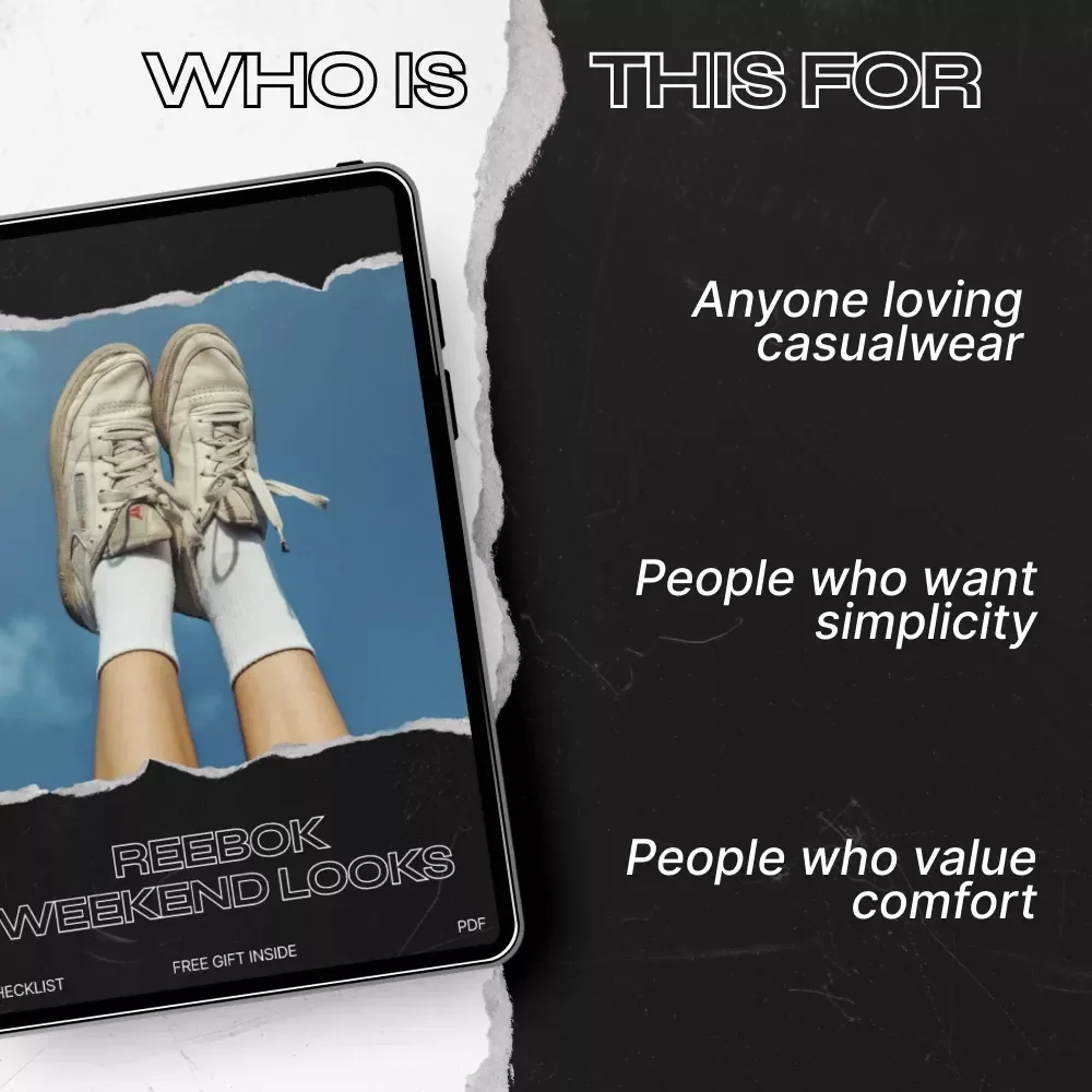 Reebok Weekend Looks Checklist – reebok weekend looks Digital Style Guide for Effortless Casual Outfits & Smart Weekend Capsule Planning