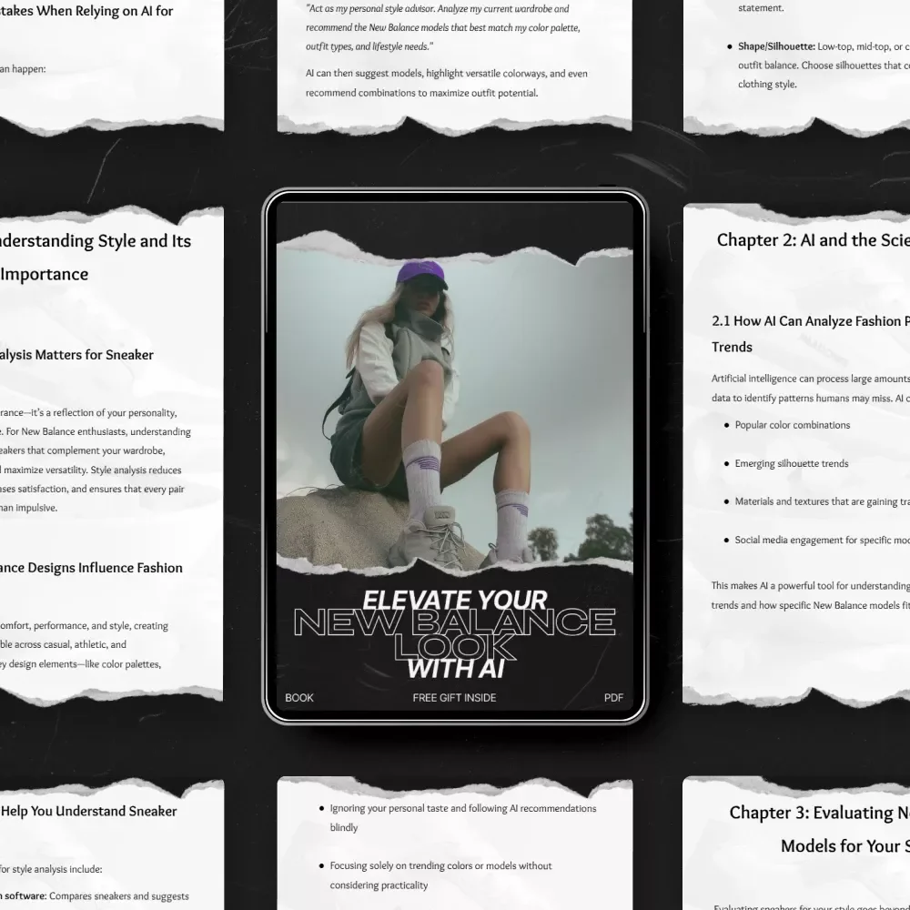 Elevate Your New Balance Look with AI – AI New Balance Style Analysis eBook for Sneaker Lovers, Digital Fashion Guide & Trend Forecasting Checklist