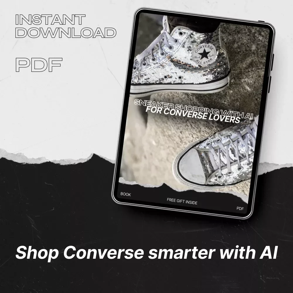 Sneaker Shopping with AI for Converse Lovers – AI Shopping Helper Converse eBook Guide for Smarter Style, Fit & Trend Decisions