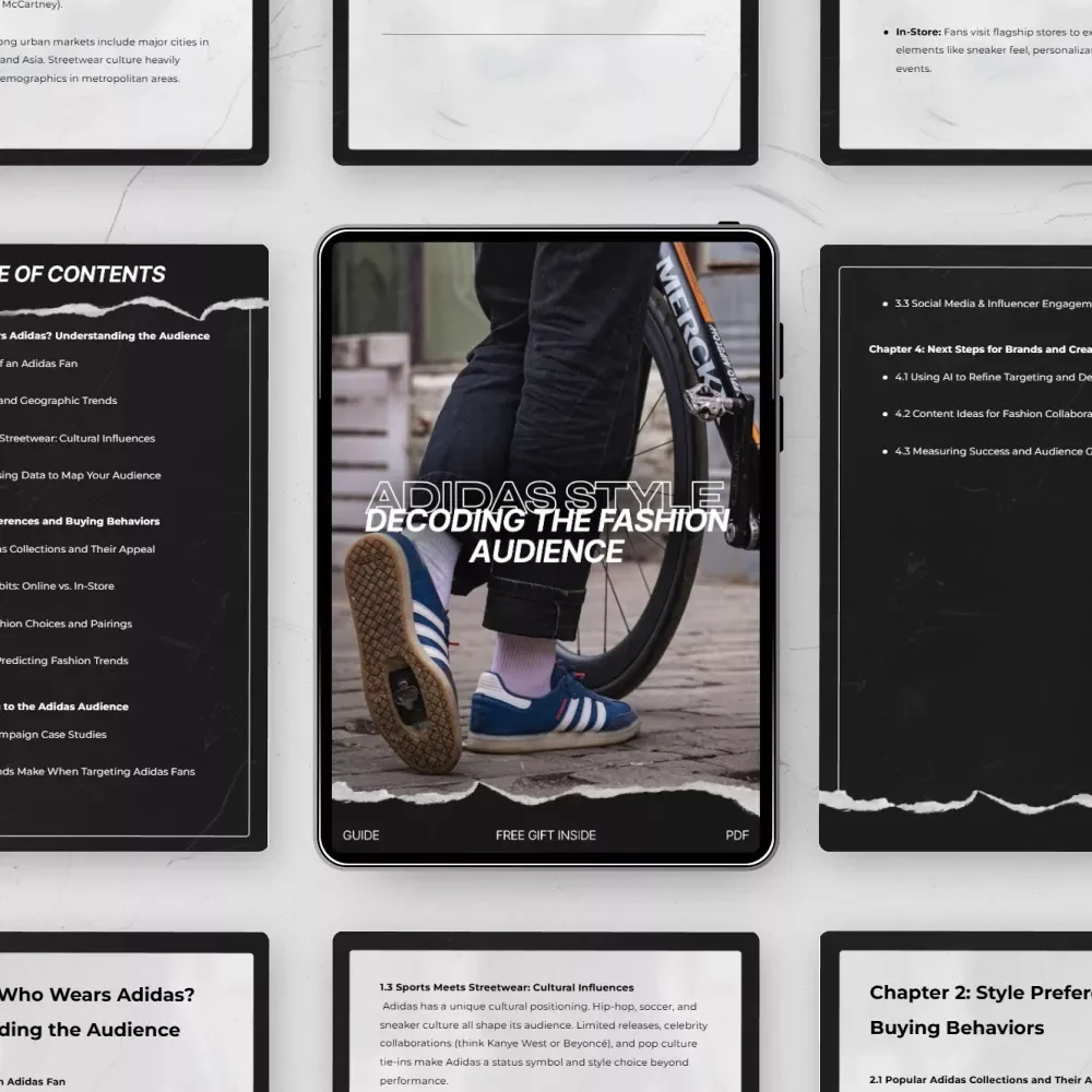 Adidas Style: Decoding the Fashion Audience Guide – Target Adidas Fans, Trends, and Marketing Insights