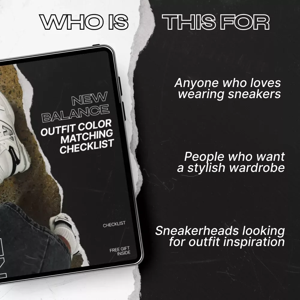 New Balance Outfit Color Matching Checklist - Perfect Sneaker Outfit Guide for Stylish Coordination