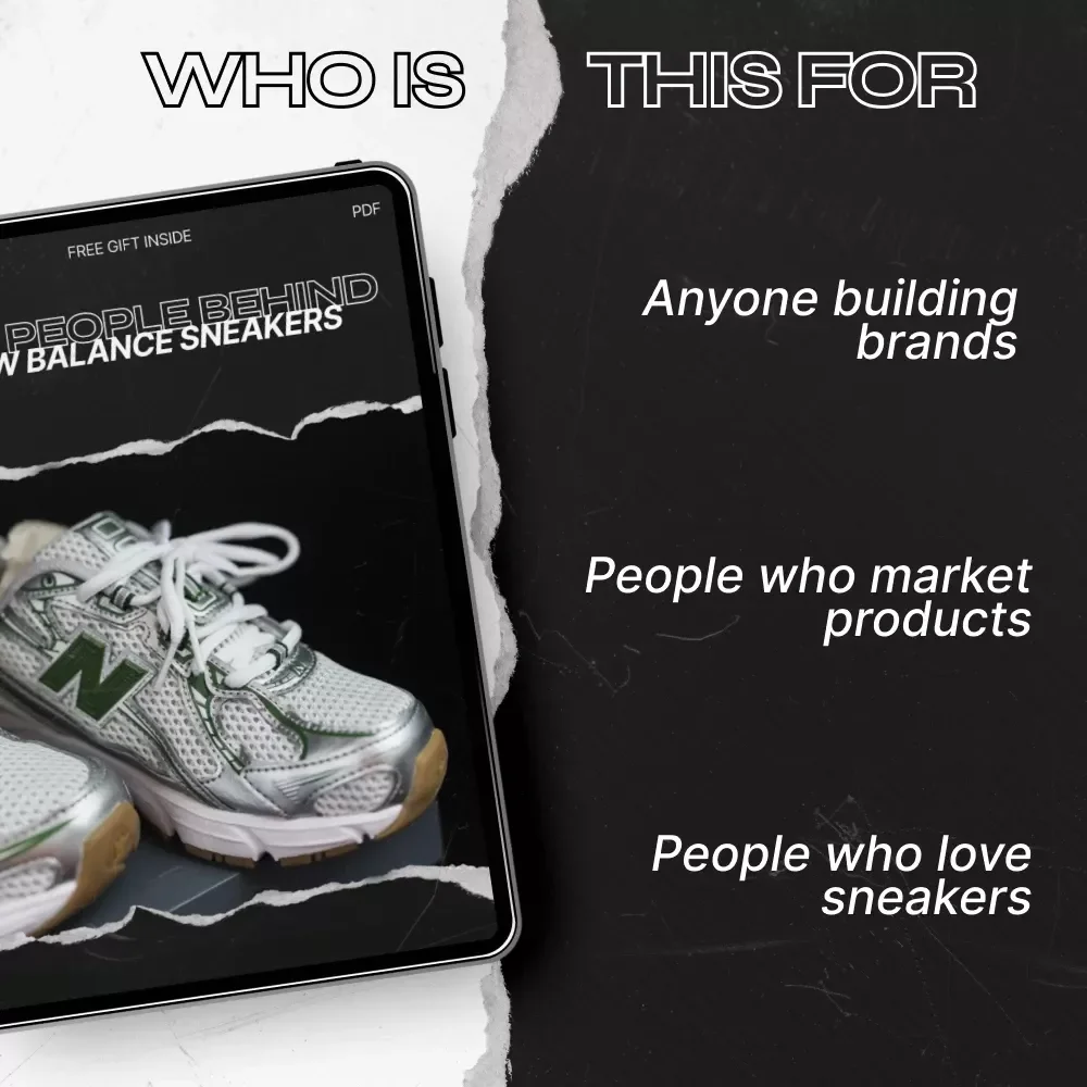 The People Behind New Balance Sneakers – In-Depth Guide to the new balance main audience, Customer Insights, Buyer Behavior & AI Marketing Strategy