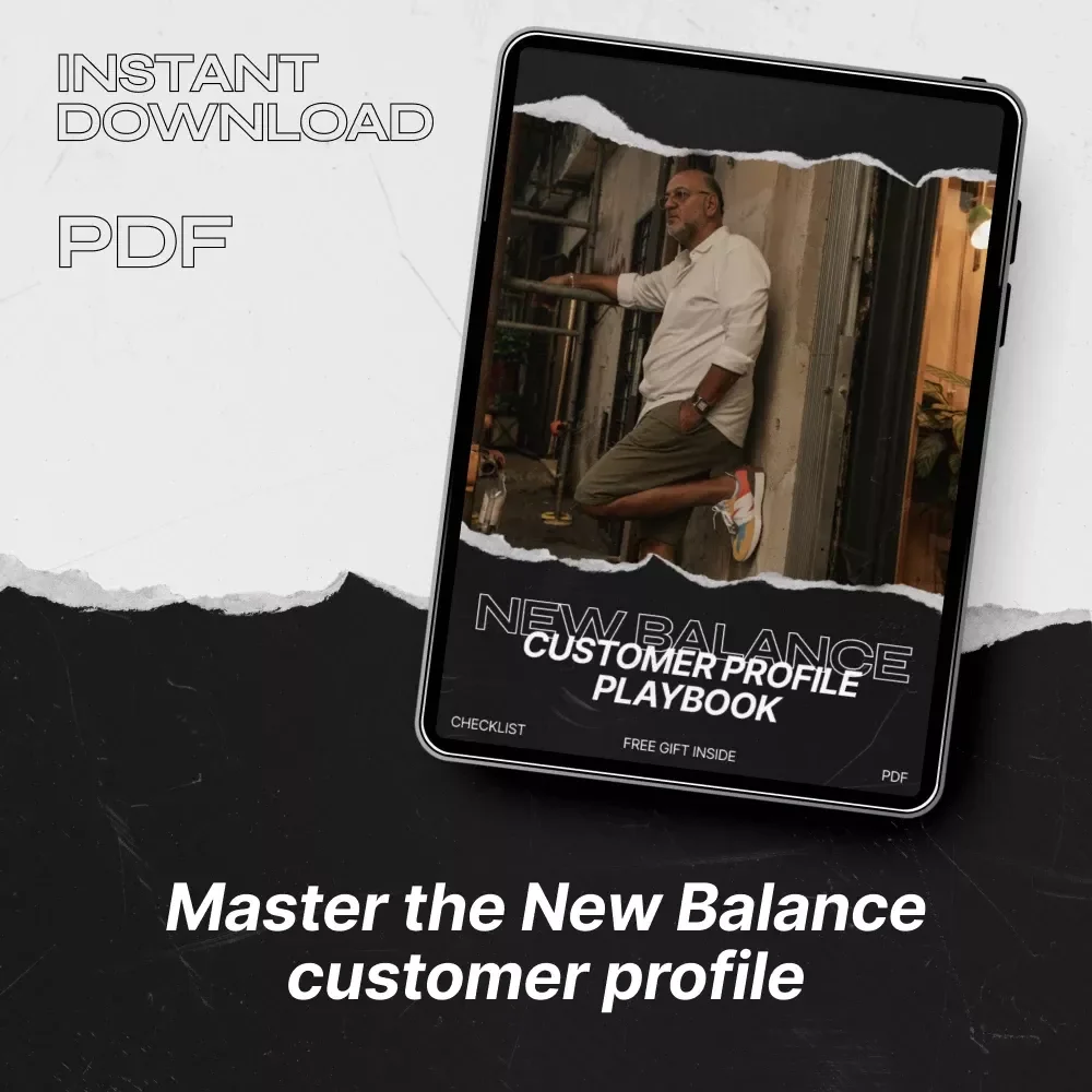 New Balance Customer Profile Playbook – Complete new balance customer profile Checklist for Footwear Brands, Resellers & E-Commerce Strategy