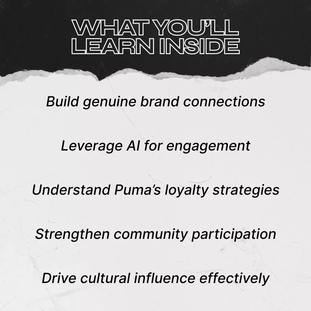 Puma Brand Community Guide - Unlock Loyalty, Culture & Power for Engaging Connections