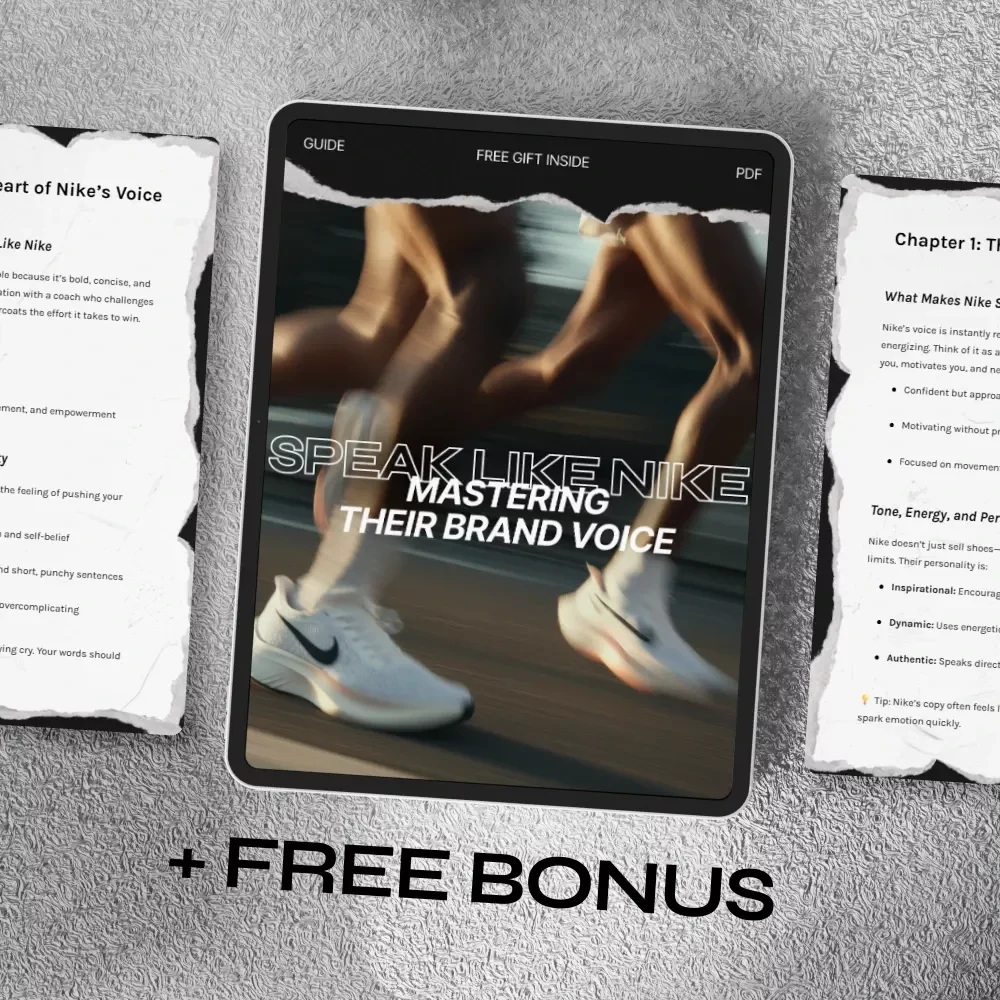 Speak Like Nike: Mastering Their Brand Voice - Digital Guide for Copywriters & Marketers