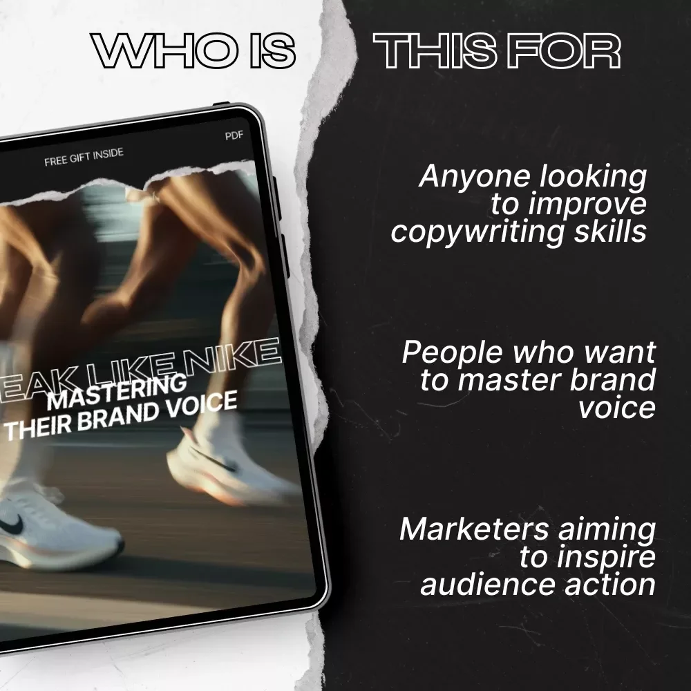 Speak Like Nike: Mastering Their Brand Voice - Digital Guide for Copywriters & Marketers