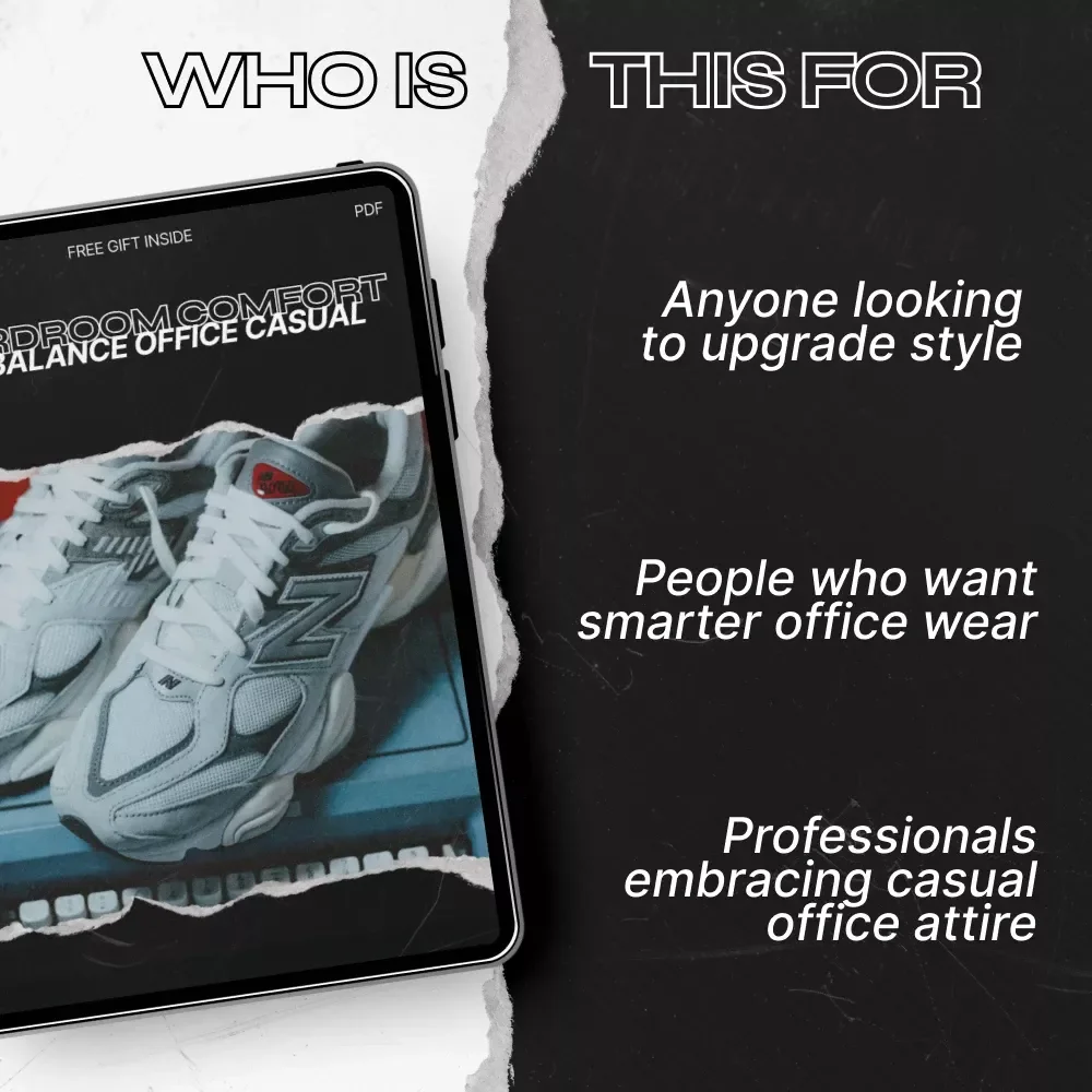 Boardroom Comfort: New Balance Office Casual - The Ultimate Guide to Polished Office Style
