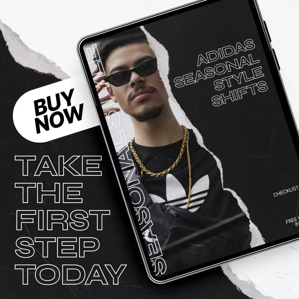 Adidas Seasonal Style Shifts Checklist | adidas seasonal style shifts Trend Tracker for Smart Buyers, Resellers & Athleisure Planning | Digital Download